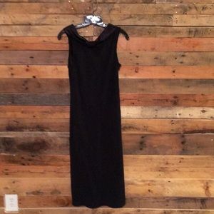 Simple black dress